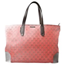 Borsa tote in tela rivestita Gucci