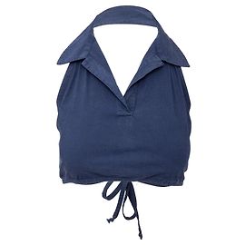 Romeo Gigli Haltertop Blau