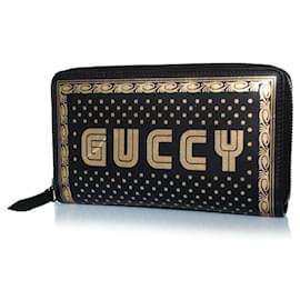 Gucci, Gucci x Sega star wallet in black