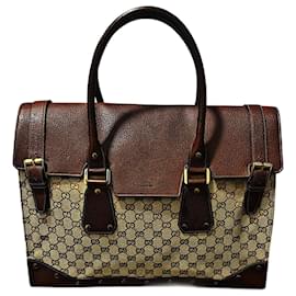 Sac de voyage authentique Gucci 03 AW Tom Ford Rare Monogram GG Studded