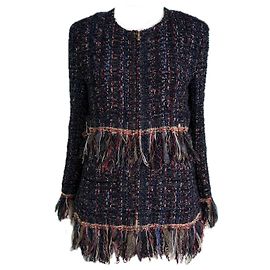 Chanel 11K$ Paris / Kosmopolitische Lesage Tweedjacke 38 FR