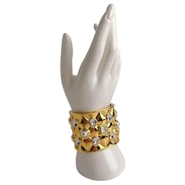 Bracciale in metallo gladiatore dorato - Chanel