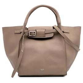 Borsa grande in pelle di vitello grana fine Celine Brown - Céline