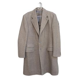 Cappotto Guy Laroche Studio in lana marrone
