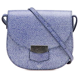 Celine Blu Piccolo Trotteur in Pelle di Capra - Céline