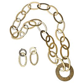 Favolosa parure collana orecchini DOLCE & GABBANA della Collezione “Stone”