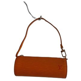 Louis Vuitton Papillon Borsa in pelle arancione