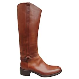 Sartore Lederstiefel Braun