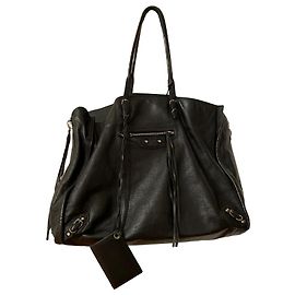 BALENCIAGA GRANDE SHOPPER CITTÀ NERO