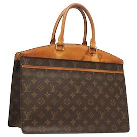 LOUIS VUITTON Borsa a Mano Monogram Riviera SPO M47501 LV Auth 120777