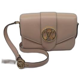 Louis Vuitton Pont 9 Borsa a mano in pelle rosa