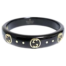 Gucci Men's K18 Interlocking G Icon Band Ring