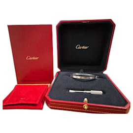Bracciale Cartier Love modello piccolo oro bianco taglia 15
