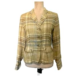 Blazer de lino tartán Max Mara - Weekend Max Mara