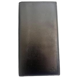Gucci Black Leather Card Holder