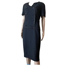 Vestido Chanel Negro Talla 44FR