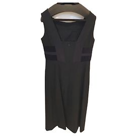 Vestido Gucci de lã preto