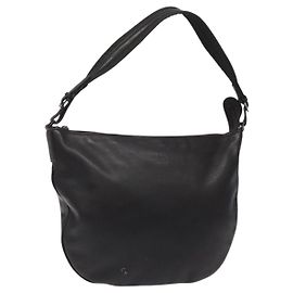 Borsa a Spalla GUCCI in Pelle Marrone Argento 001 1206 Auth bs25922