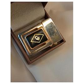 Fibbia per cintura Dior in metallo vintage