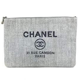 Borsa Pouch Logo Chanel Deauville