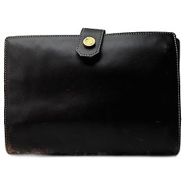 Clutch in pelle marrone Loewe Madrid vintage