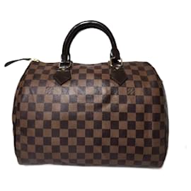 LOUIS VUITTON Damier Ebano Speedy 30