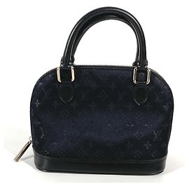 Borsa Little Alma in satin Monogram Louis Vuitton