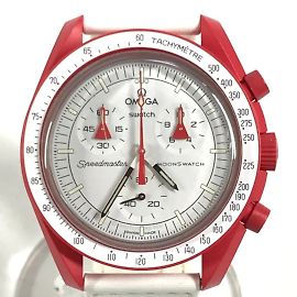 Orologio OMEGA Swatch SO33R100 Moon MISSION TO MARS
