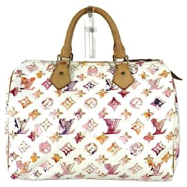 Borsa Boston Mini Speedy 30 VVN Monogramma Acquerello Louis Vuitton