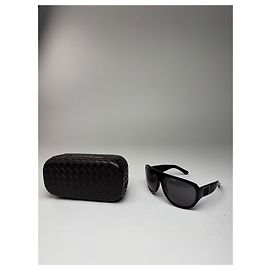 Vintage Bottega Veneta Sonnenbrille schwarz