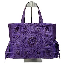 Vintage Issey Miyake Tamasha Baumwolltasche lila