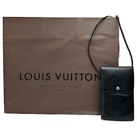 Vintage Louis Vuitton Vernis Leder Tasche schwarz