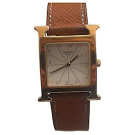 Hermès Heure H RS1501 Gold-plated Watch