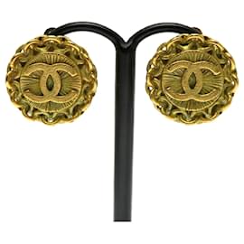 Orecchini Chanel Round Coco Sunbeam per donne