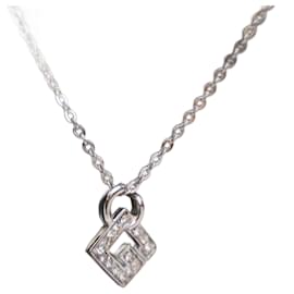 Collana Pendente in Rutenio con Logo G in Strass Givenchy