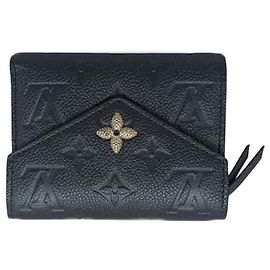 Portefeuille Louis Vuitton Victorine Bleu Breitschwanz
