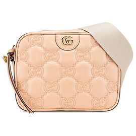 Borsa a Spalla Gucci GG Matelassé Piccola 702234 in Pelle