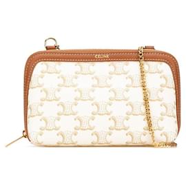 Céline Borsa a spalla in pelle PVC Triomphe di Celine