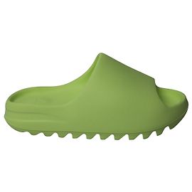 Adidas Yeezy Slides in plastica verde fluorescente