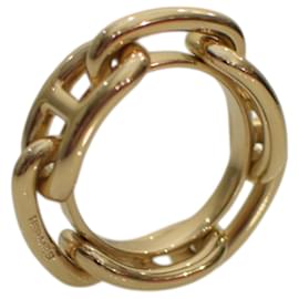 Hermès Regate Chaine D'Ancre Scarf Ring Gold