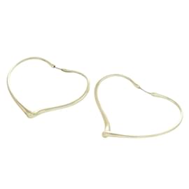 Orecchini a cerchio Tiffany Open Heart in argento 925 - Tiffany & Co
