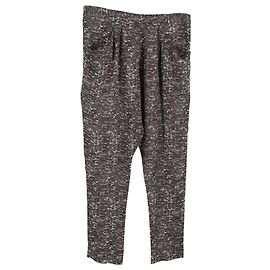 Pantalones impresos Joseph Reptile en seda multicolor
