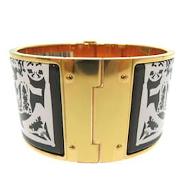 Bracelet jonc en émail Hermes GM - Hermès