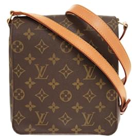 Bolsa de Ombro Musette Salsa Monograma com Alça Longa Louis Vuitton
