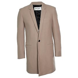 Saint Laurent, beige cashmere wool coat 2018