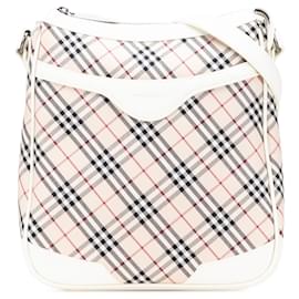 Borsa a tracolla Burberry Beige Nova Check Canvas