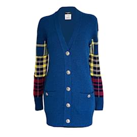 Chanel Cardigan in tartan scozzese Parigi / Edimburgo 38 FR