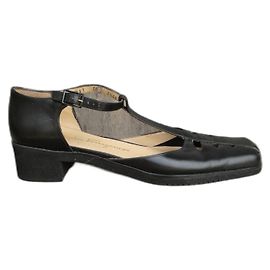 Sandalias Salvatore Ferragamo de cuero negro