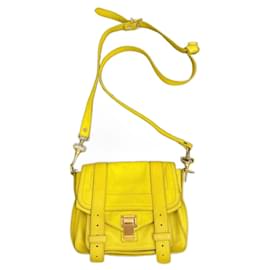 Borsa a mano Proenza Schouler PS1 in pelle gialla