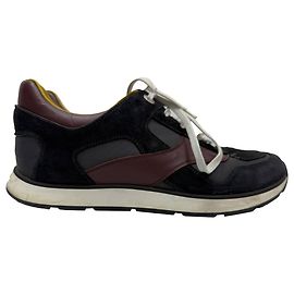 Sneakers con lacci Louis Vuitton Miles in suede multicolore e pelle